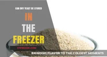 Freezing Dry Yeast: A Guide to Long-Term Storage Solutions