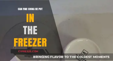 Chill or Not: The Freezer Dilemma for Fine China