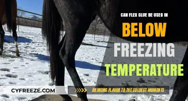 Using Flex Glue in Below Freezing Temperatures: What You Need to Know