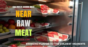 Safe Storage: Can You Freeze Cooked Meat Near Raw Meat?