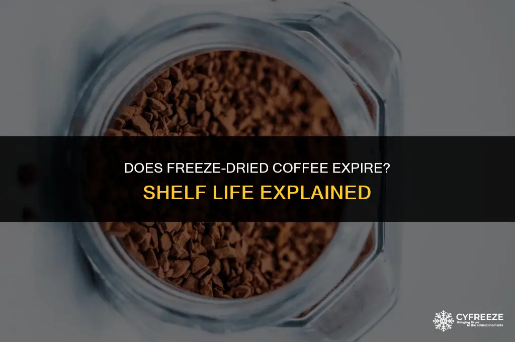 can freeze dried coffee go bad