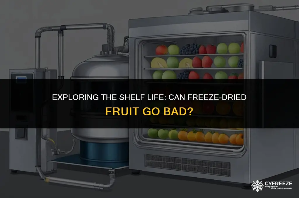 can freeze dried fruit
