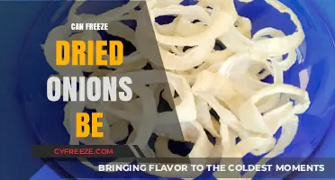 Exploring the Versatility and Shelf Life of Freeze-Dried Onions