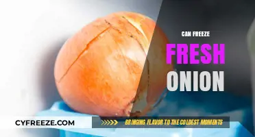 Preserve the Flavor: How to Freeze Fresh Onions for Long-Term Use