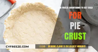 Chill Your Pie Crust: Freezing Shortening for Perfect Results