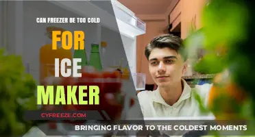 Chilling Truth: Can Your Freezer Be Too Cold for Ice?