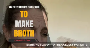 Reviving freezer-burned food: A tasty broth transformation