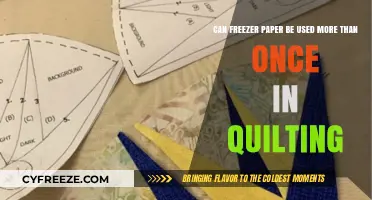 Reusing Freezer Paper in Quilting: Tips for Multiple Applications