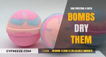 Reviving Fizz: Can Freezing Bath Bombs Dry Them Out?