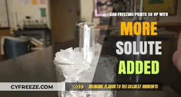 How Adding More Solute Affects Freezing Points: A Detailed Exploration