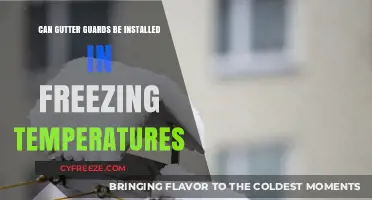 Installing Gutter Guards in Freezing Temps: Challenges and Best Practices