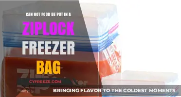 Safely Storing Hot Food in Ziplock Freezer Bags: A Guide