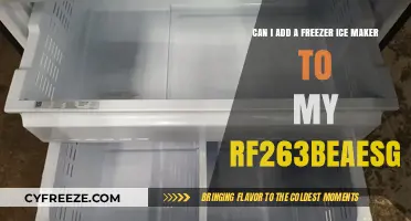 Upgrade Your RF263BEAESG: Adding a Freezer Ice Maker Made Easy