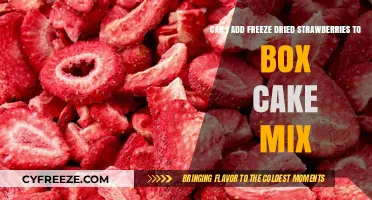 Revamp Your Box Cake Mix with Freeze-Dried Strawberries: A Delicious Twist!