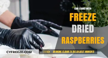 Reviving Frozen Delights: Baking with Freeze-Dried Raspberries