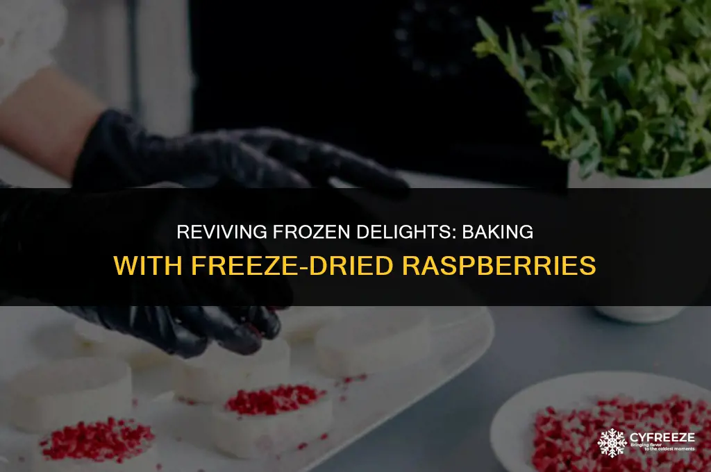 can i bake with freeze dried raspberries