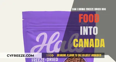 Exploring Canadian Pet Food Import Rules: Freeze-Dried Dog Food Edition