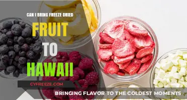 Exploring Hawaii's Import Rules: Freeze-Dried Fruit Edition