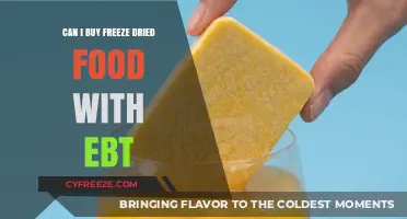 Exploring EBT Eligibility for Freeze-Dried Food Purchases