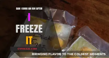 Reviving Frozen Eggs: A Guide to Safely Cooking Thawed Eggs