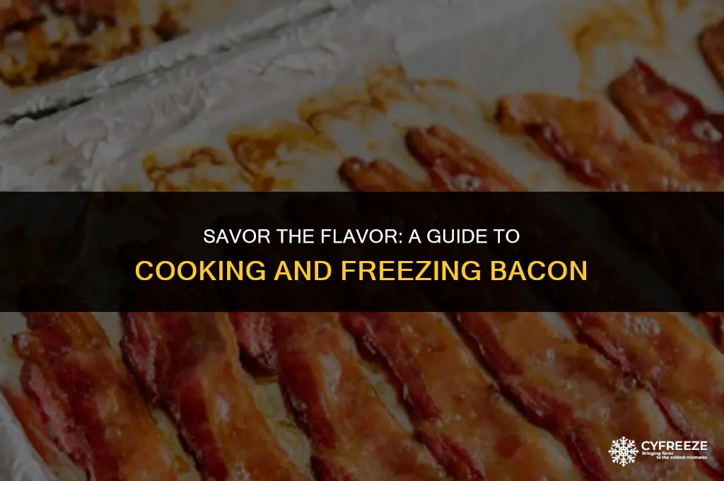 can i cook and freeze bacon