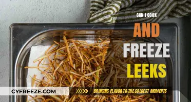 Savor the Flavor: How to Cook and Freeze Leeks for Year-Round Enjoyment
