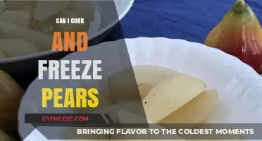 Delicious Pears: Cooking and Freezing Tips for Perfect Preservation