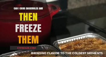 Casserole Convenience: A Guide to Cooking and Freezing