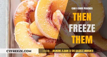Peachy Keen: Freezing Cooked Peaches for Later Delights