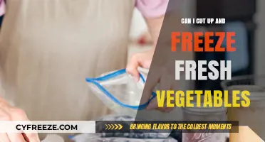 Fresh Veggies, Future Meals: A Guide to Cutting and Freezing