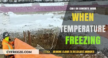 Freezing Temps and Concrete: Can You Pour in Cold Weather?