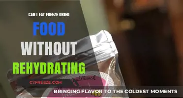 Exploring the Edibility of Freeze-Dried Food: No Rehydration Required?