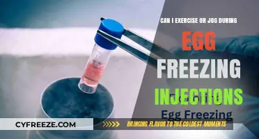 Egg Freezing Injections and Exercise: Can You Jog During Treatment?