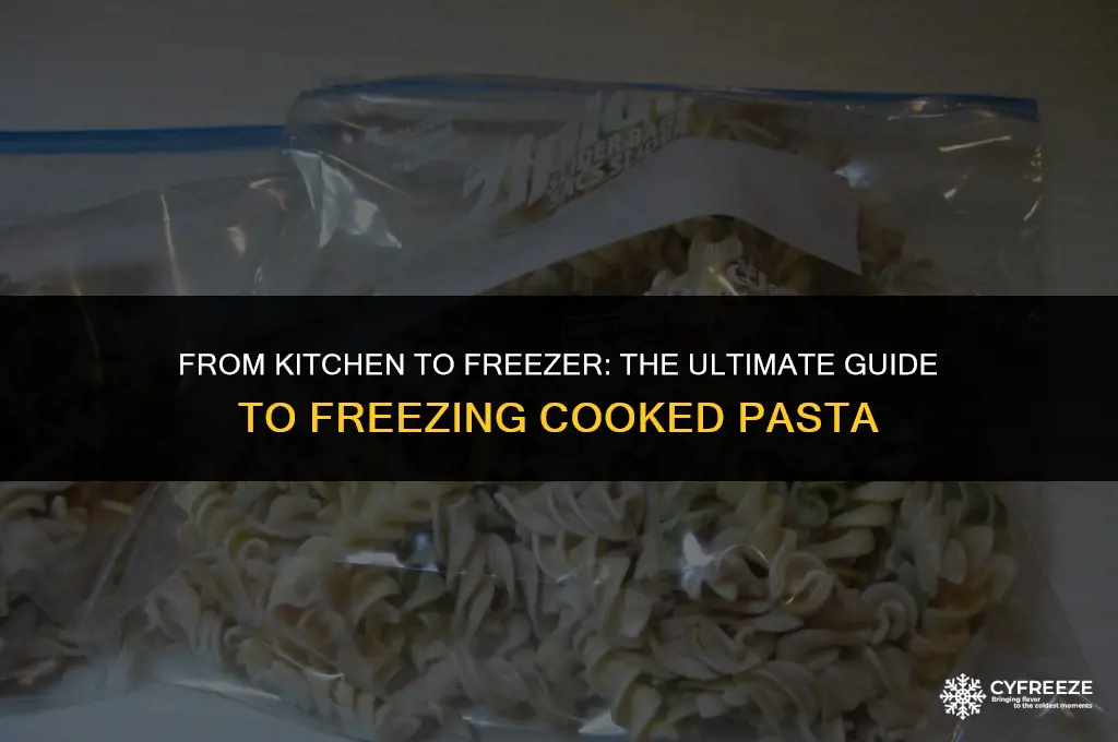 can i freez cooked pastine
