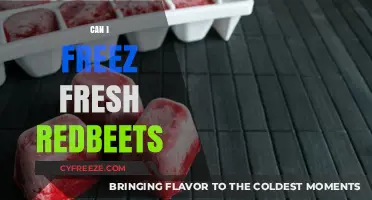 Preserve the Flavor: A Guide to Freezing Fresh Red Beets