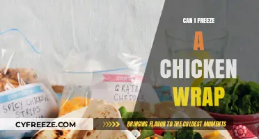 The Ultimate Guide to Freezing Chicken Wraps for Meal Prep
