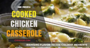 Freezing Cooked Chicken Casserole: A Complete Guide
