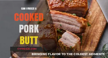 Freezing Cooked Pork Butt: A Complete Guide