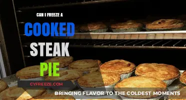Savoring Leftovers: The Ultimate Guide to Freezing Cooked Steak Pie