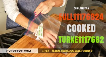 Can I Freeze a Fully Cooked Turkey? Your Guide to Safe Storage