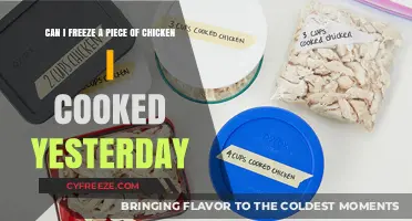 Reviving Leftovers: Can You Freeze Cooked Chicken Safely?