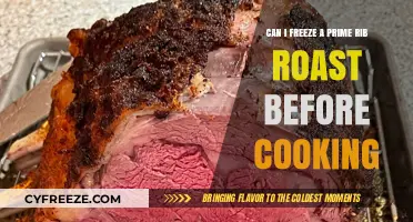 Prime Rib Roast: Freezing Tips Before Cooking for Perfect Results