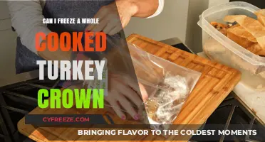 Yes, You Can Freeze a Whole Cooked Turkey Crown: Here's How