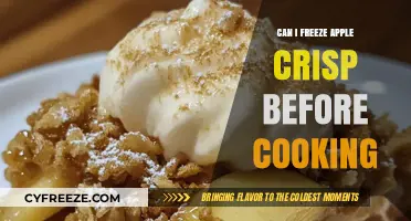 Pre-Cooking Apple Crisp: The Ultimate Guide to Freezing