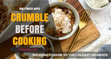 Pre-Cooking Apple Crumble: The Ultimate Guide to Freezing