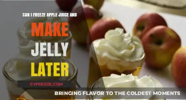 From Freezer to Spread: The Journey of Apple Juice Jelly