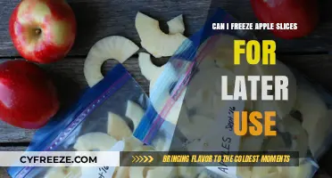 Freezing Apple Slices: A Handy Guide for Later Use