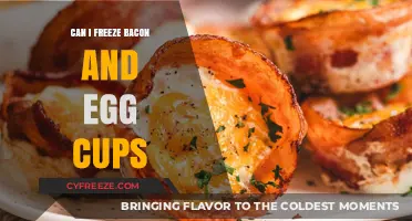 Freezing Bacon and Egg Cups: A Convenient Breakfast Solution