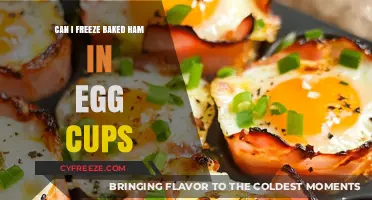 Freezing Baked Ham in Egg Cups: A Handy Meal Prep Tip