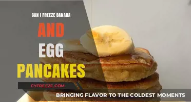 Freeze Banana and Egg Pancakes: A Handy Breakfast Hack